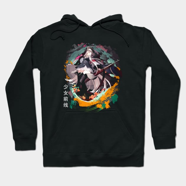 K2 The Commando Doll - Girls Tee Frontline Hoodie by WalkTogether